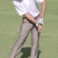 right wrist in golf