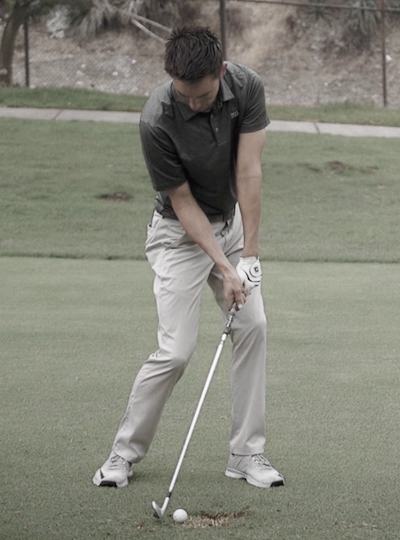golf impact position